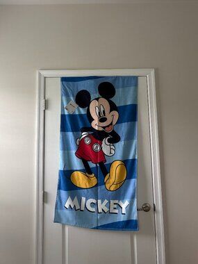 Disney Kids Mickey Mouse 28inches by 58 inches Beach Towel